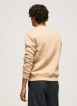 hombres suéter con logo 1973 Pepe Jeans 44JTZ889 piedra - Imagen 4