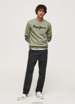 hombres suéter con logo bordado Pepe Jeans 44JTZ874 fundición - Imagen 2