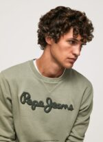 hombres suéter con logo bordado Pepe Jeans 44JTZ874 fundición - Imagen 3