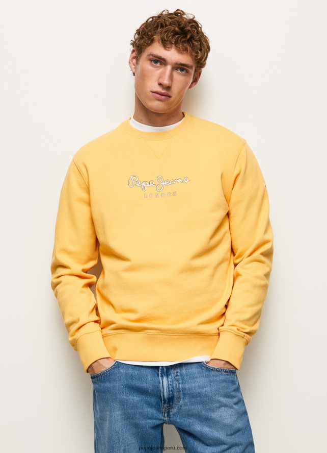 hombres_sueter_con_logo_estampado_pepe_jeans_44jtz888_brillar.jpg hombres suéter con logo estampado Pepe Jeans 44JTZ888 brillar - Imagen 1