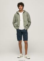 hombres suéter con logo y cremallera Pepe Jeans 44JTZ912 fundición - Imagen 2