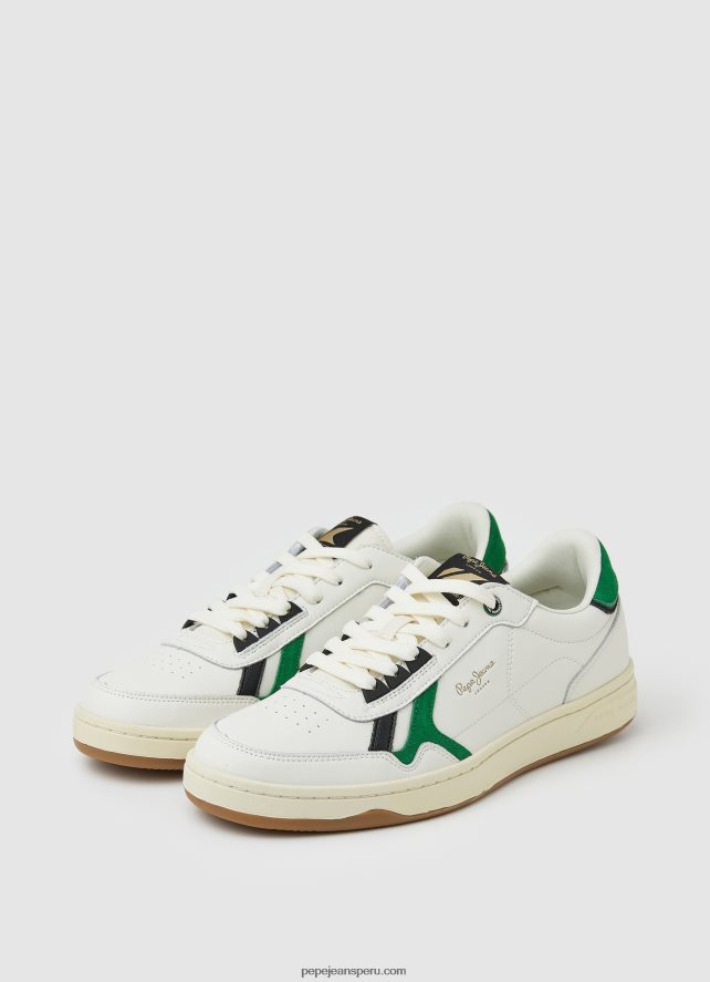 hombres tenis combinados kore vintage Pepe Jeans 44JTZ1166 hiedra - Imagen 3