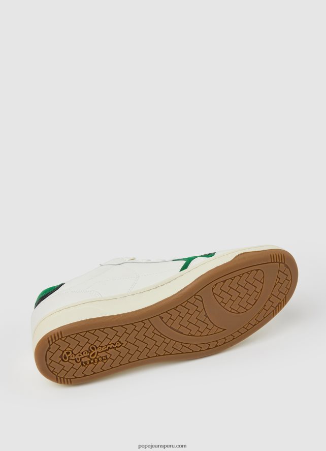 hombres tenis combinados kore vintage Pepe Jeans 44JTZ1166 hiedra - Imagen 5