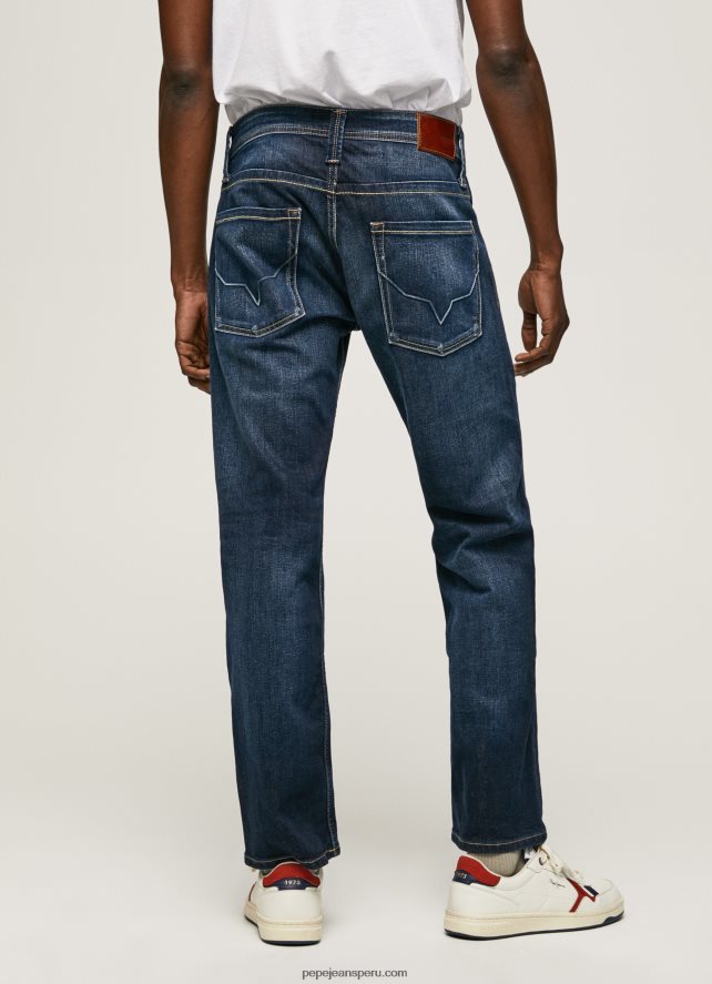 hombres vaqueros kingston con cremallera y cintura normal Pepe Jeans 44JTZ798 mezclilla - Imagen 5