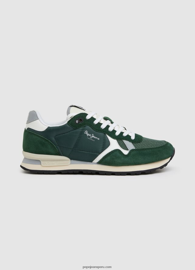 hombres_zapatillas_brit_combinadas_pepe_jeans_44jtz1189_hiedra.jpg hombres zapatillas brit combinadas Pepe Jeans 44JTZ1189 hiedra - Imagen 1