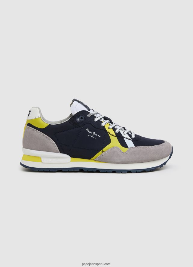 hombres_zapatillas_brit_combinadas_pepe_jeans_44jtz1217_armada.jpg hombres zapatillas brit combinadas Pepe Jeans 44JTZ1217 Armada - Imagen 1