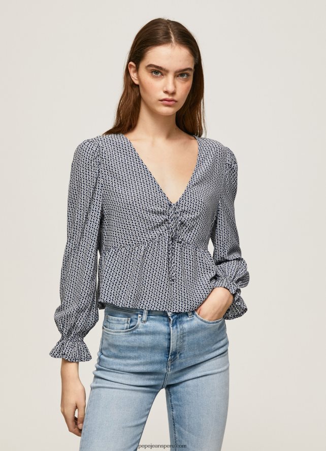 mujer_blusa_con_logo_estampado_pepe_jeans_44jtz364_multi.jpg mujer blusa con logo estampado Pepe Jeans 44JTZ364 multi - Imagen 1