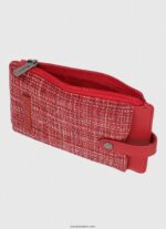 mujer bolsa de móvil a cuadros Pepe Jeans 44JTZ728 estudio rojo - Imagen 3