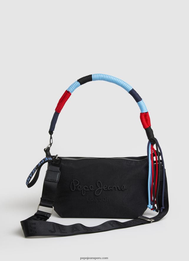 mujer Bolso 2 en 1 convertible en mochila Pepe Jeans 44JTZ736 suero de la leche - Imagen 5
