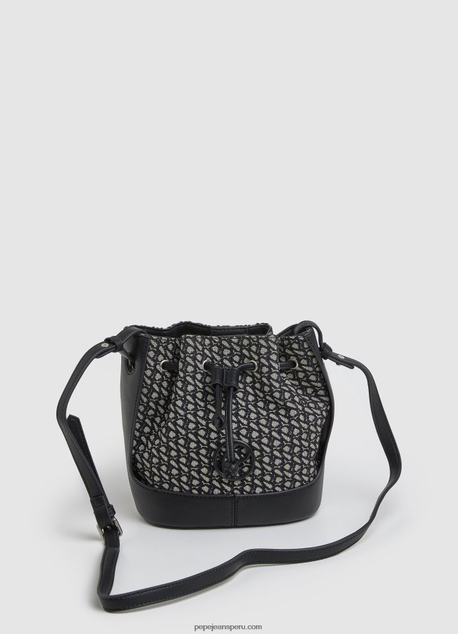 mujer_bolso_bombonera_tejido_en_jacquard_pepe_jeans_44jtz730_negro.jpg mujer bolso bombonera tejido en jacquard Pepe Jeans 44JTZ730 negro - Imagen 1