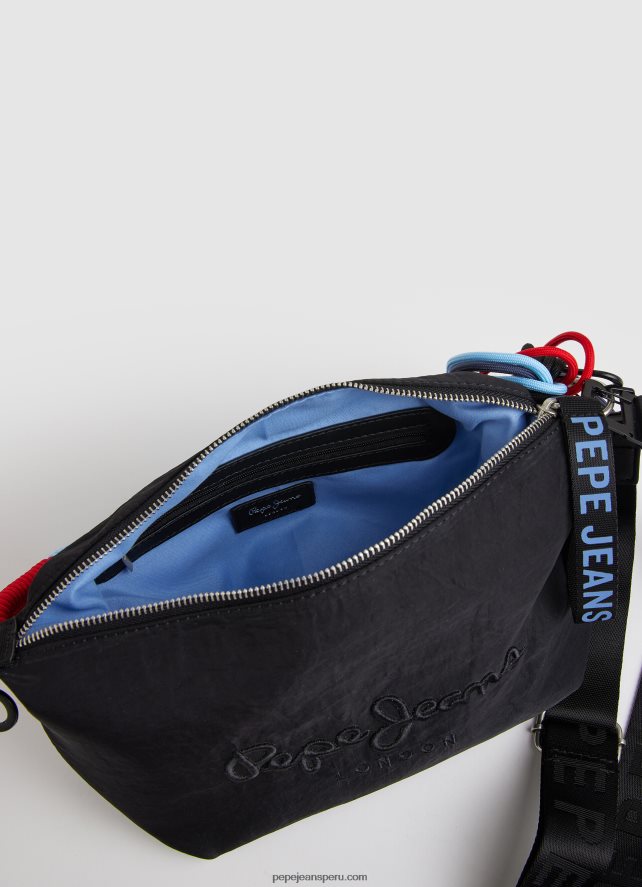 mujer bolso de hombro con asa desmontable Pepe Jeans 44JTZ734 negro - Imagen 3