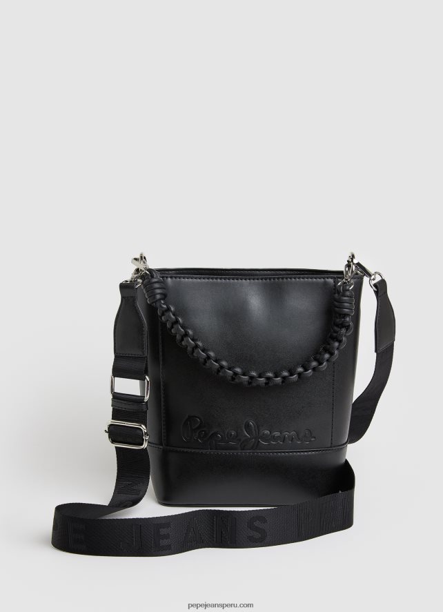 mujer bolso de hombro con asa desmontable Pepe Jeans 44JTZ734 negro - Imagen 5