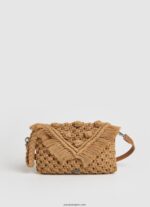 mujer bolso de hombro de cuero Pepe Jeans 44JTZ746 tabaco - Imagen 4