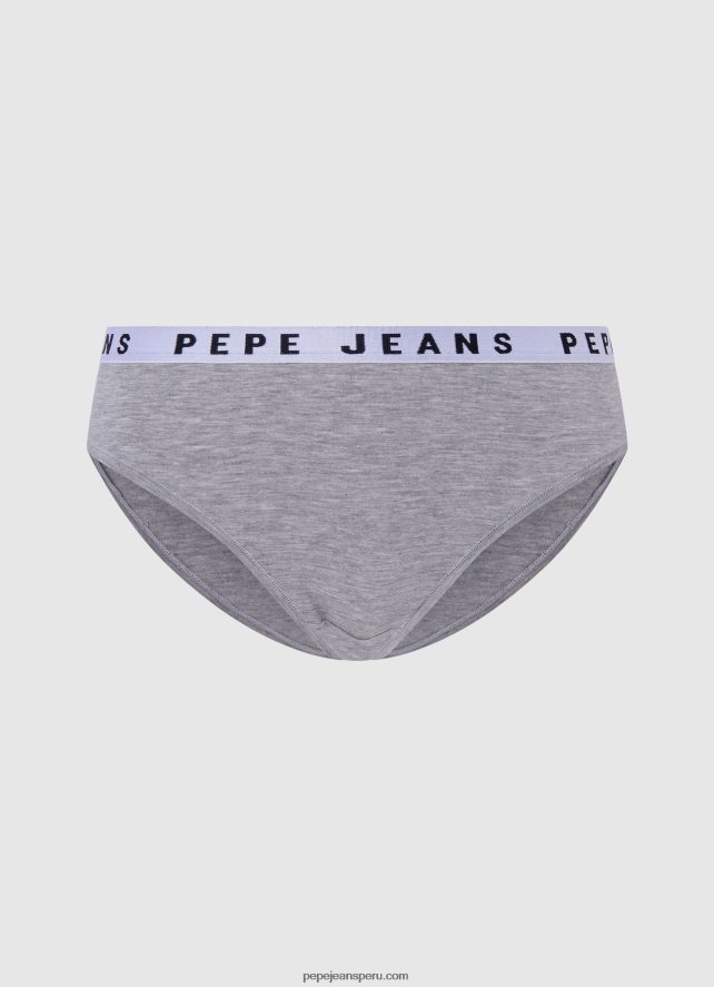mujer bragas de tanga de malla Pepe Jeans 44JTZ554 desnudo claro - Imagen 4