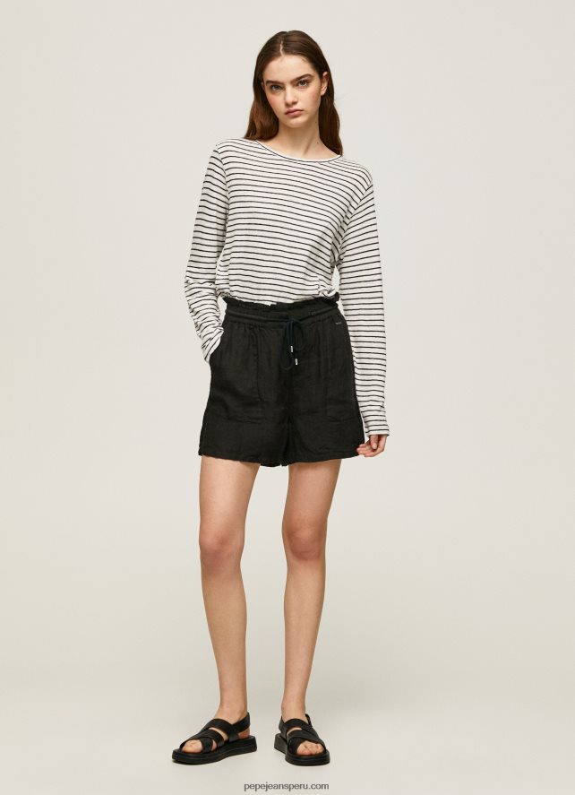 mujer camiseta de manga larga a rayas Pepe Jeans 44JTZ436 dulwich - Imagen 2