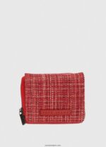 mujer cartera a cuadros Pepe Jeans 44JTZ729 estudio rojo