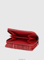 mujer cartera a cuadros Pepe Jeans 44JTZ729 estudio rojo - Imagen 3