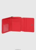 mujer cartera a cuadros Pepe Jeans 44JTZ729 estudio rojo - Imagen 4