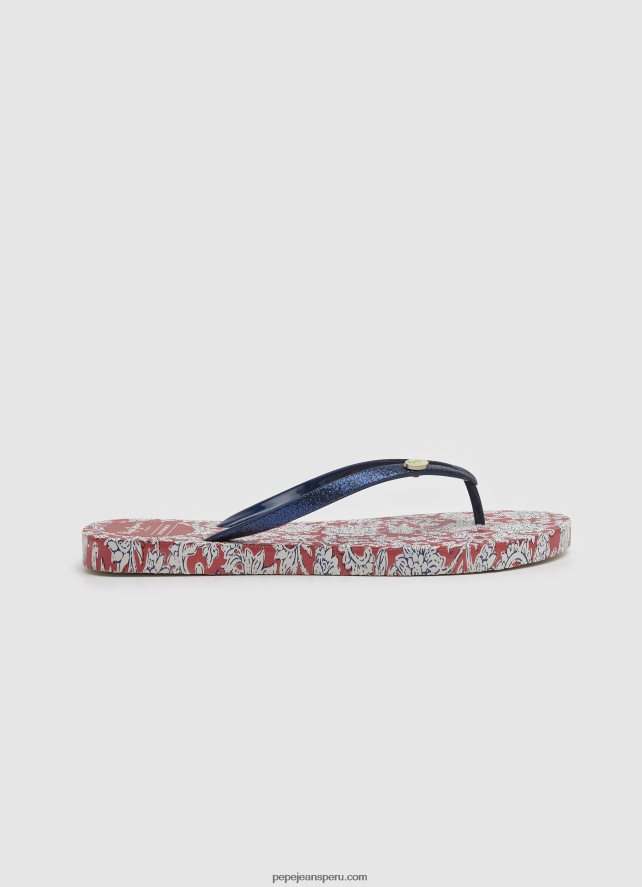 mujer_chanclas_de_playa_con_motivo_floral_pepe_jeans_44jtz702_rojo.jpg mujer chanclas de playa con motivo floral Pepe Jeans 44JTZ702 rojo - Imagen 1