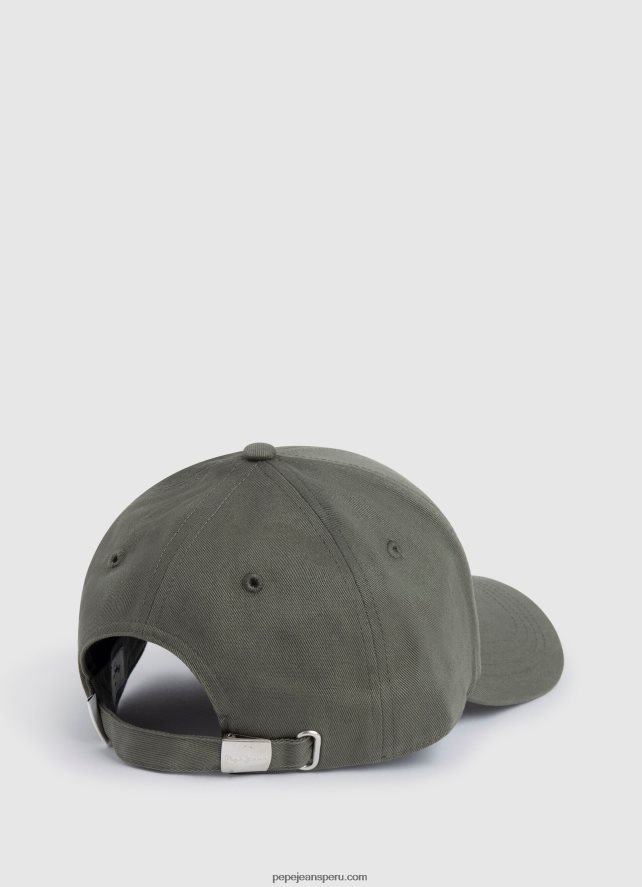 mujer gorra básica con logo bordado Pepe Jeans 44JTZ785 fundición - Imagen 2