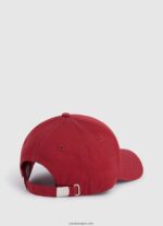 mujer gorra básica con logo bordado Pepe Jeans 44JTZ786 estudio rojo - Imagen 2