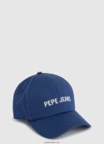 mujer gorra básica con logo bordado Pepe Jeans 44JTZ786 estudio rojo - Imagen 4