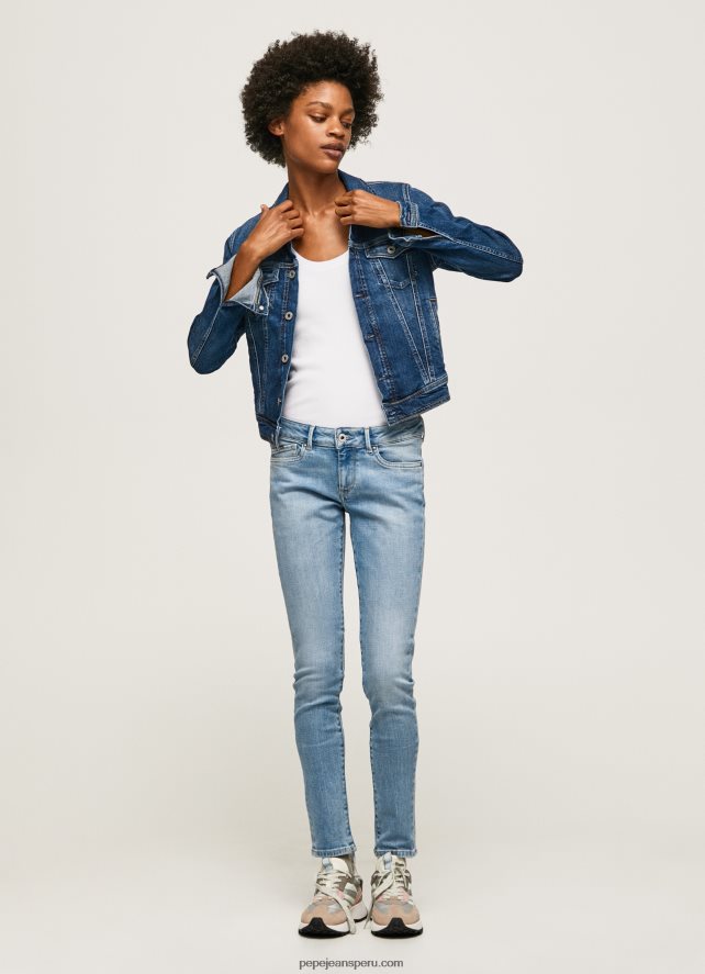 mujer_jeans_pitillo_con_tiro_medio_pepe_jeans_44jtz42_mezclilla.jpg mujer jeans pitillo con tiro medio Pepe Jeans 44JTZ42 mezclilla - Imagen 1