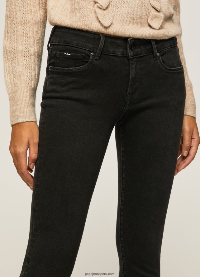 mujer jeans soho de corte slim con cintura media Pepe Jeans 44JTZ56 mezclilla - Imagen 3