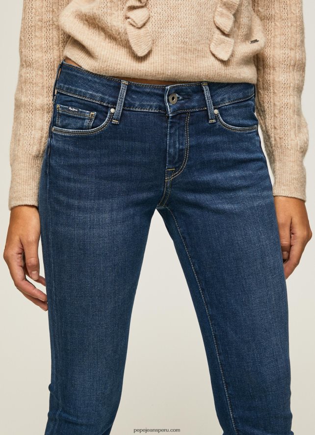 mujer jeans soho de corte slim con cintura media Pepe Jeans 44JTZ57 mezclilla - Imagen 3