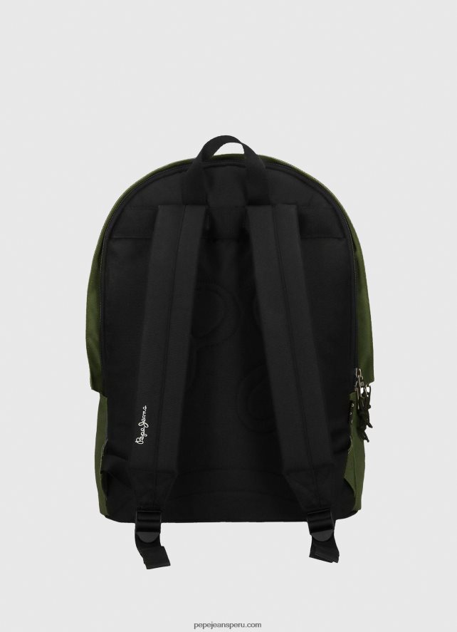mujer mochila aris de rendimiento con cremallera doble Pepe Jeans 44JTZ753 verde oscuro - Imagen 3