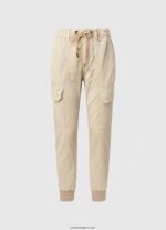 mujer nuevos joggers cruzados cargo Pepe Jeans 44JTZ318 piedra - Imagen 5