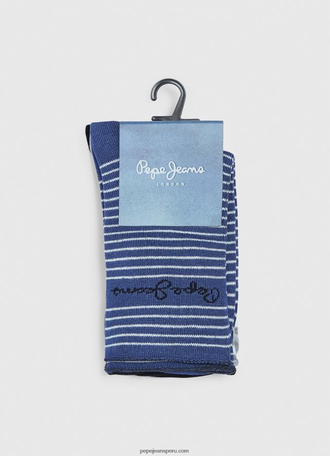 mujer pack de 3 pares de calcetines Pepe Jeans 44JTZ559 multi - Imagen 4