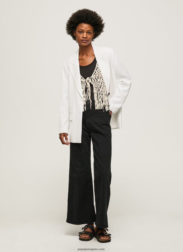 mujer_pantalones_acampanados_de_algodon_pepe_jeans_44jtz313_negro.jpg mujer pantalones acampanados de algodón Pepe Jeans 44JTZ313 negro - Imagen 1
