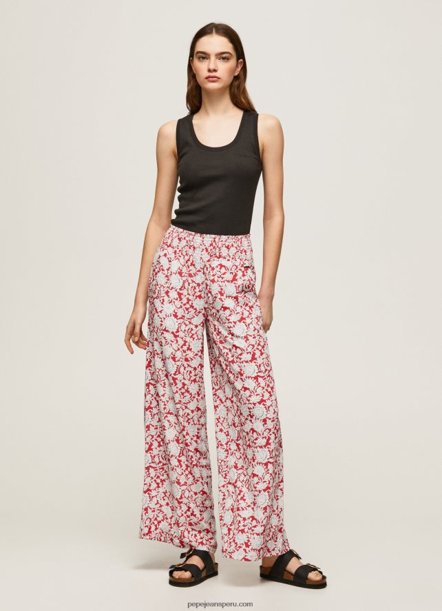mujer_pantalones_anchos_con_estampado_floral_pepe_jeans_44jtz304_multi.jpg mujer pantalones anchos con estampado floral Pepe Jeans 44JTZ304 multi - Imagen 1