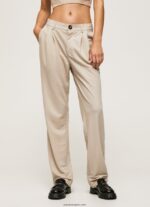 mujer pantalones chinos fluidos Pepe Jeans 44JTZ295 fuerte - Imagen 2