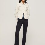 mujer pantalones pitillo acampanados Pepe Jeans 44JTZ294 negro