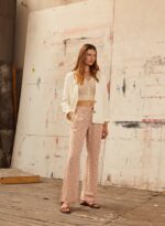 mujer pantalones rectos con estampado floral Pepe Jeans 44JTZ314 multi