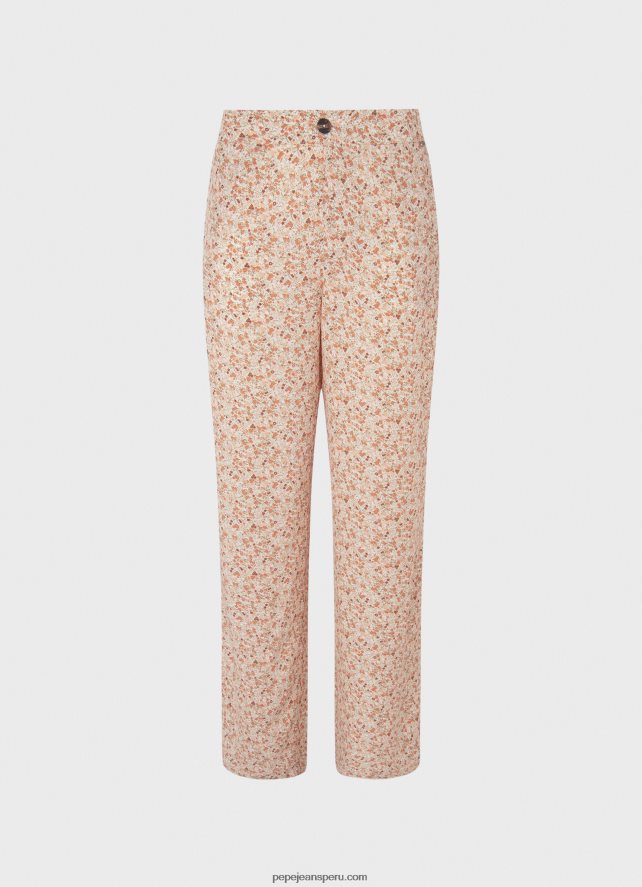 mujer pantalones rectos con estampado floral Pepe Jeans 44JTZ314 multi - Imagen 5