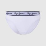 mujer panty clásico con logo estampado Pepe Jeans 44JTZ542 blanco