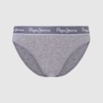 mujer panty clásico con logo estampado Pepe Jeans 44JTZ546 gris marga