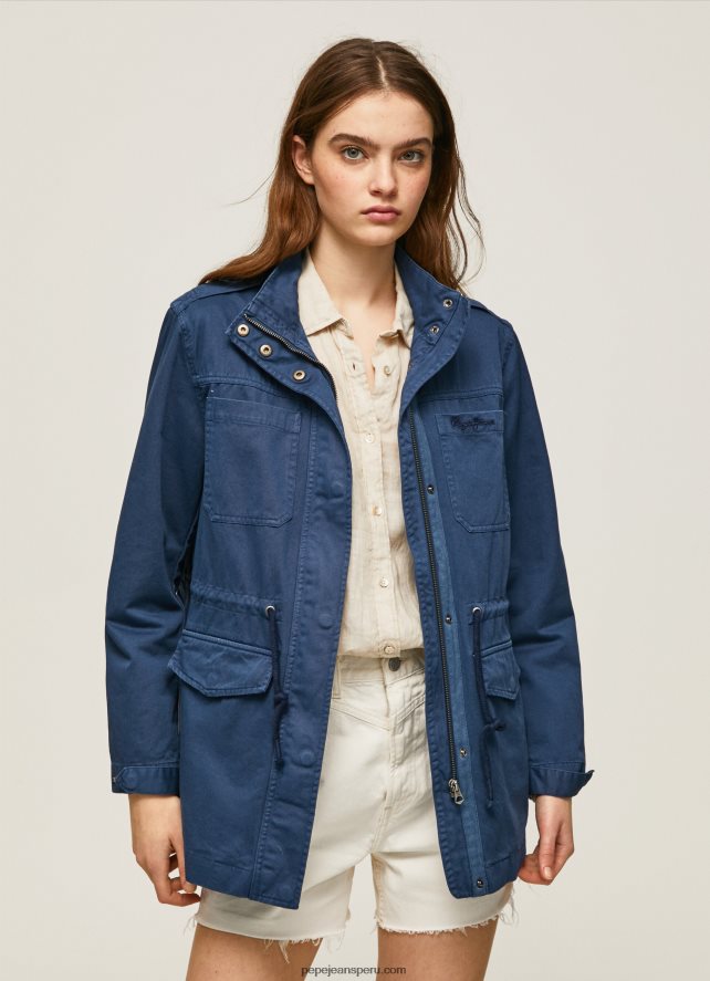 mujer_parka_con_estampado_union_jack_pepe_jeans_44jtz127_oceano.jpg mujer parka con estampado Union Jack Pepe Jeans 44JTZ127 océano - Imagen 1