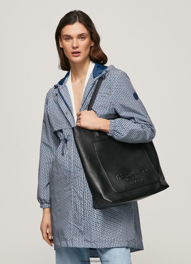 mujer parka ligera con logo en toda la prenda Pepe Jeans 44JTZ137 multi - Imagen 2