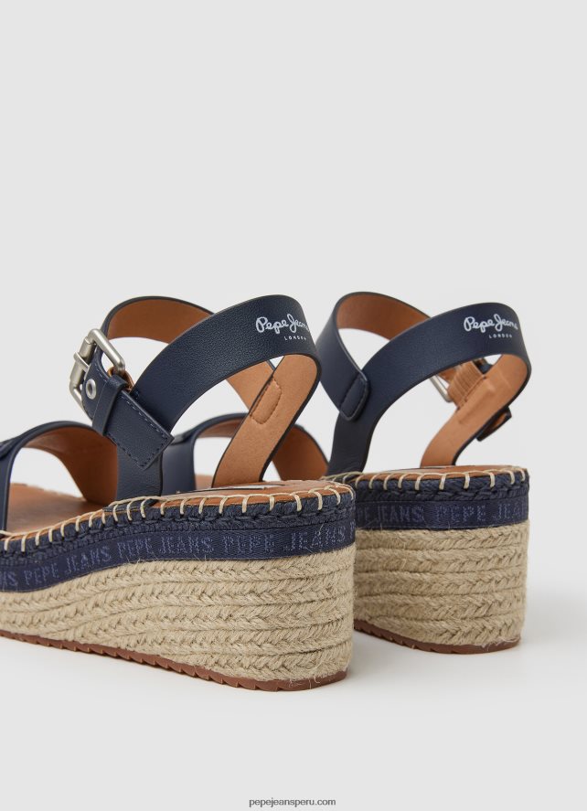 mujer sandalias con cuña de la marca Witney Pepe Jeans 44JTZ650 Armada - Imagen 4