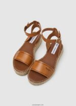 mujer sandalias kate con cuña grabada Pepe Jeans 44JTZ677 tabaco - Imagen 2