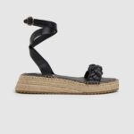 mujer sandalias kate con cuña trenzada Pepe Jeans 44JTZ676 negro