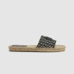 mujer sandalias siva de yute con jacquard Pepe Jeans 44JTZ683 negro
