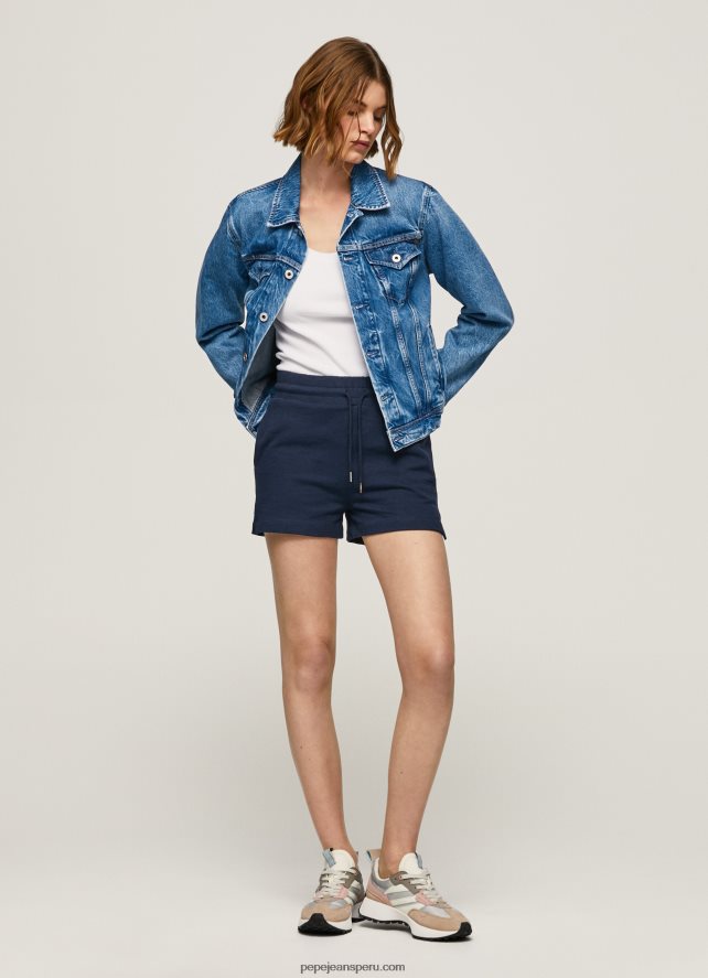 mujer shorts de algodón con cintura ajustable Pepe Jeans 44JTZ517 dulwich - Imagen 1