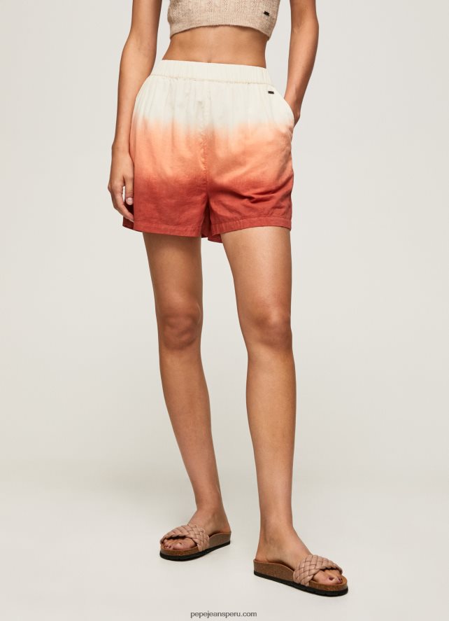 mujer shorts de algodón con efecto desgastado Pepe Jeans 44JTZ506 multi - Imagen 2