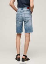 mujer shorts de mezclilla holgados Pepe Jeans 44JTZ486 mezclilla - Imagen 4