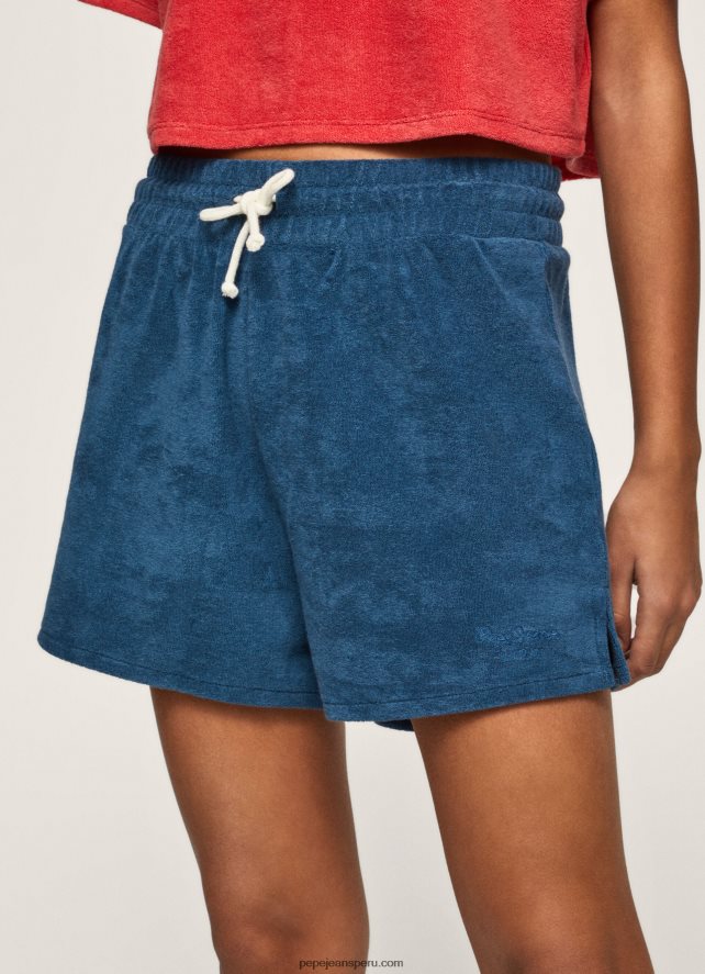 mujer shorts deportivos con logo bordado Pepe Jeans 44JTZ532 jarman - Imagen 3